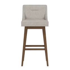 Tapered Bar Stool - Beige