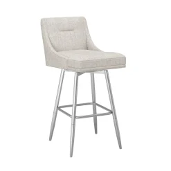 Tapered Bar Stool - Beige