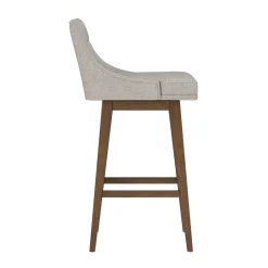 Tapered Bar Stool - Beige