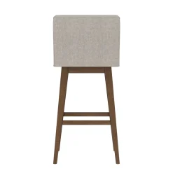 Tapered Bar Stool - Beige