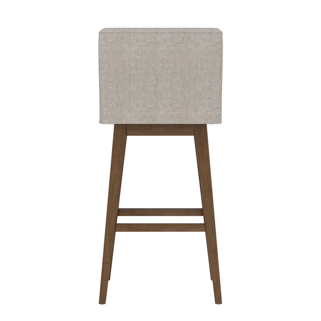 Tapered Bar Stool - Beige