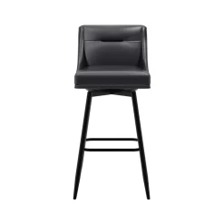 Tapered Bar Stool - Black