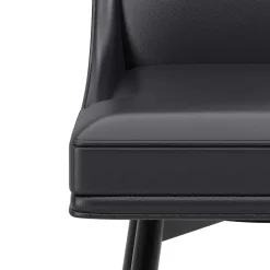 Tapered Bar Stool - Black
