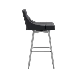 Tapered Bar Stool - Black