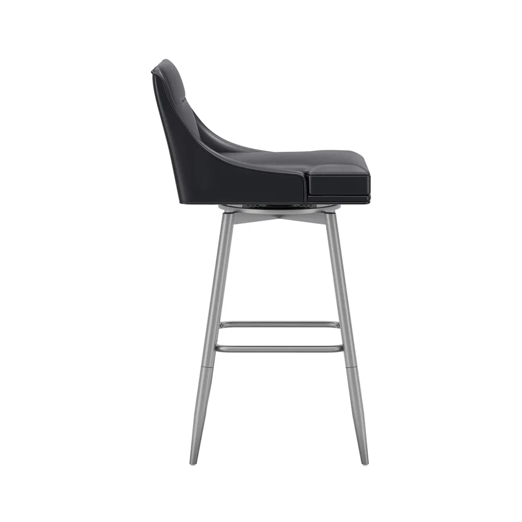 Tapered Bar Stool - Black