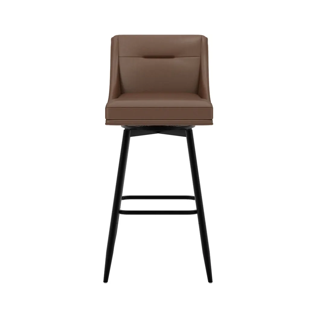 Tapered Bar Stool - Brown