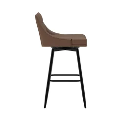 Tapered Bar Stool - Brown