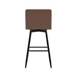 Tapered Bar Stool - Brown