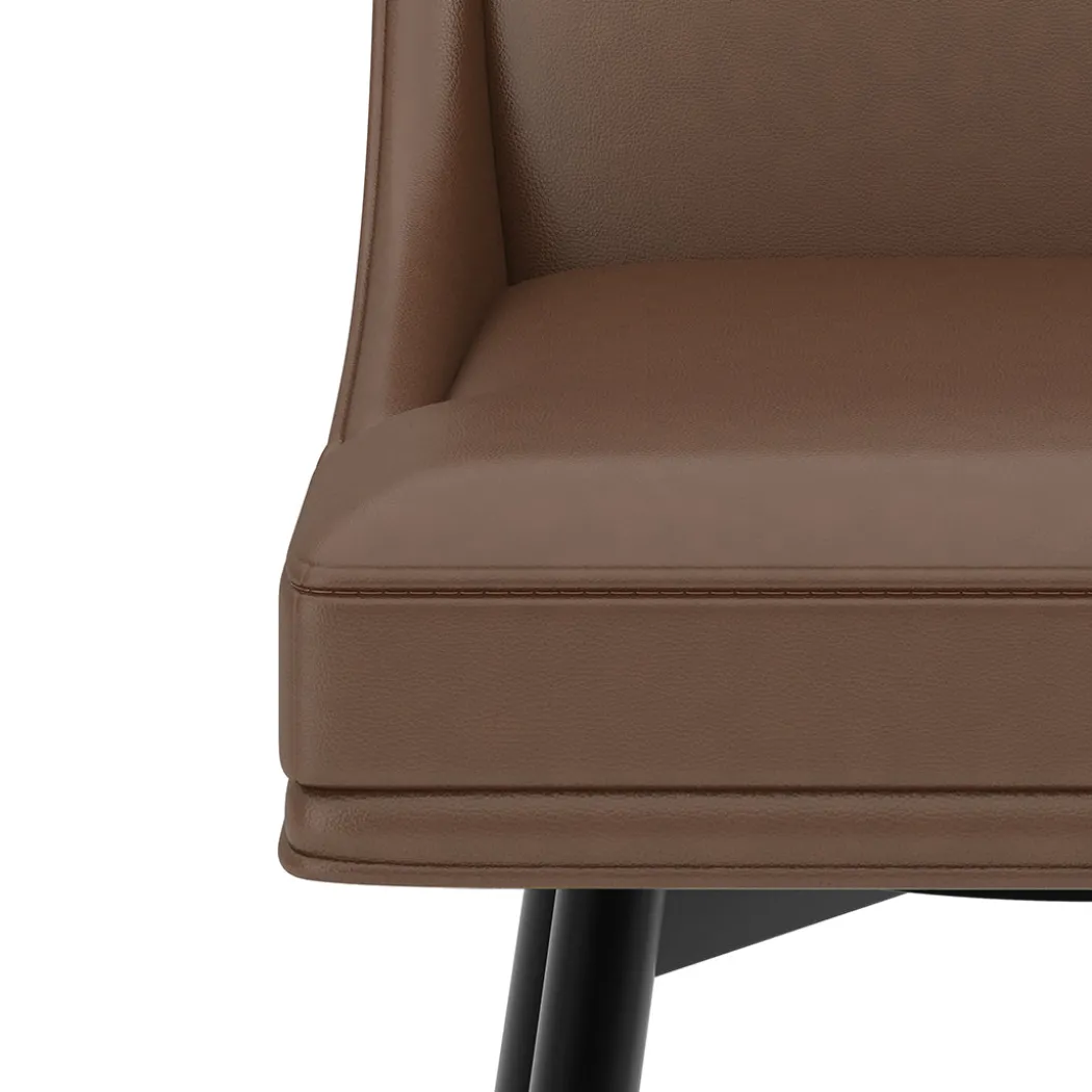 Tapered Bar Stool - Brown