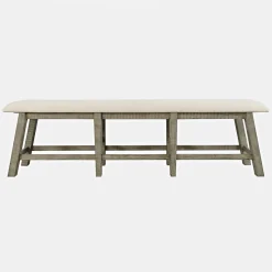 Telluride Driftwood Counter Bench