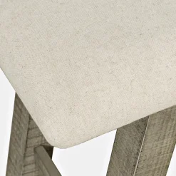 Telluride Driftwood Counter Bench
