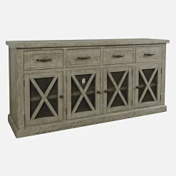 Telluride Driftwood Drawer Sideboard