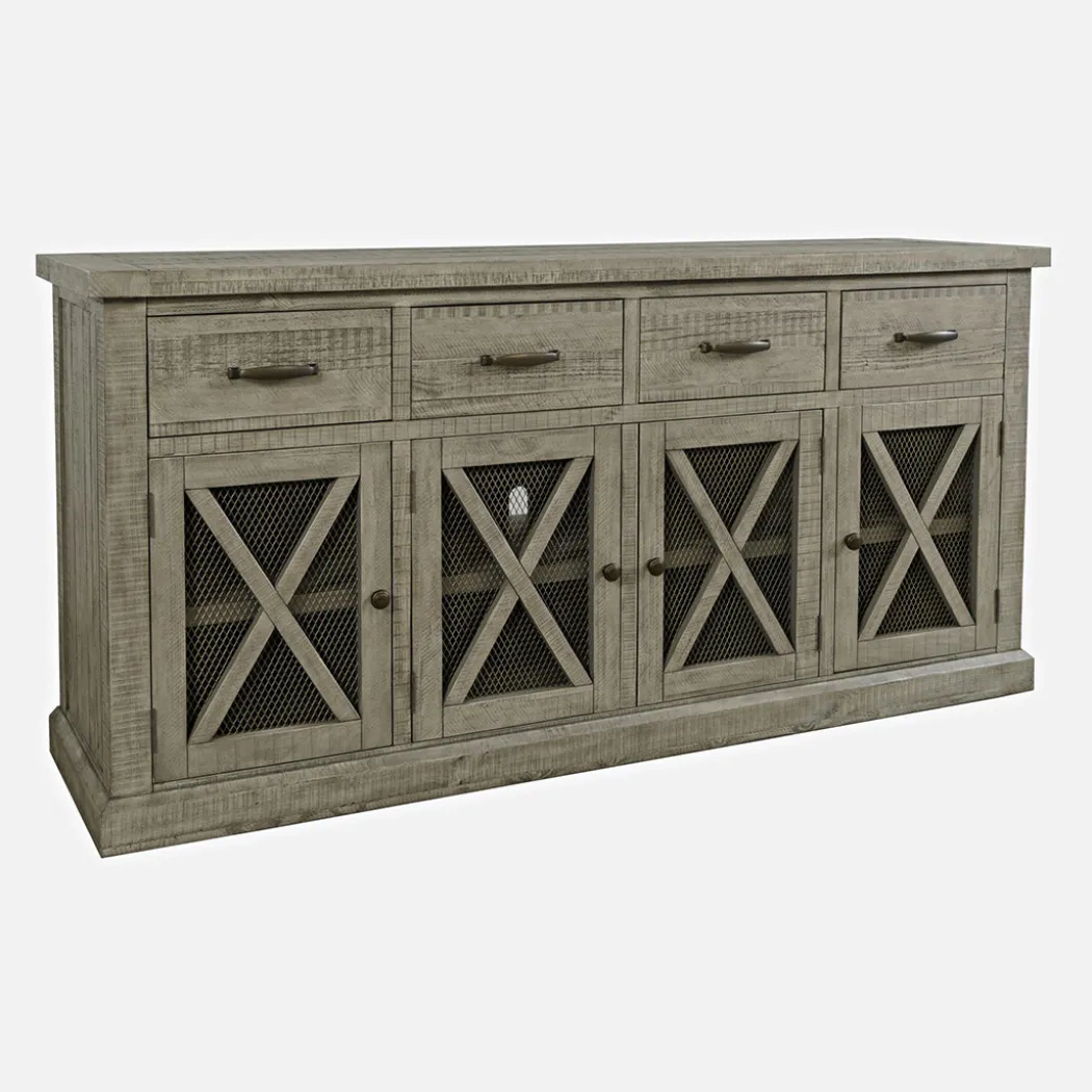 Telluride Driftwood Drawer Sideboard