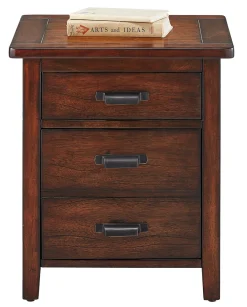 Trembessi File Cabinet End Table