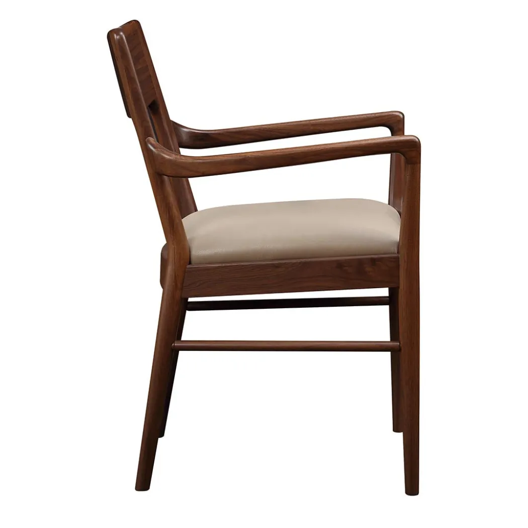 Walnut Grove Arm Chair - Leather