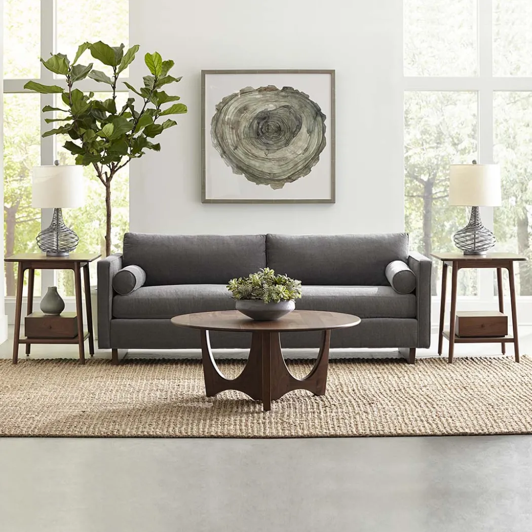 Walnut Grove Round Cocktail Table