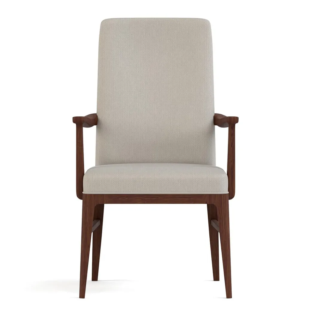 Walnut Grove Tall Leather Arm Chair