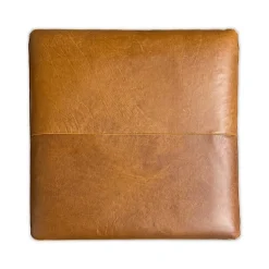 Wyoming Leather Ottoman