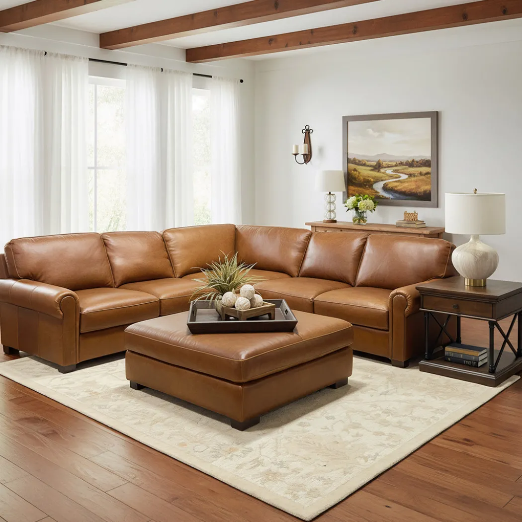 Wyoming Leather Sectional