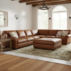 Wyoming Leather Sectional II