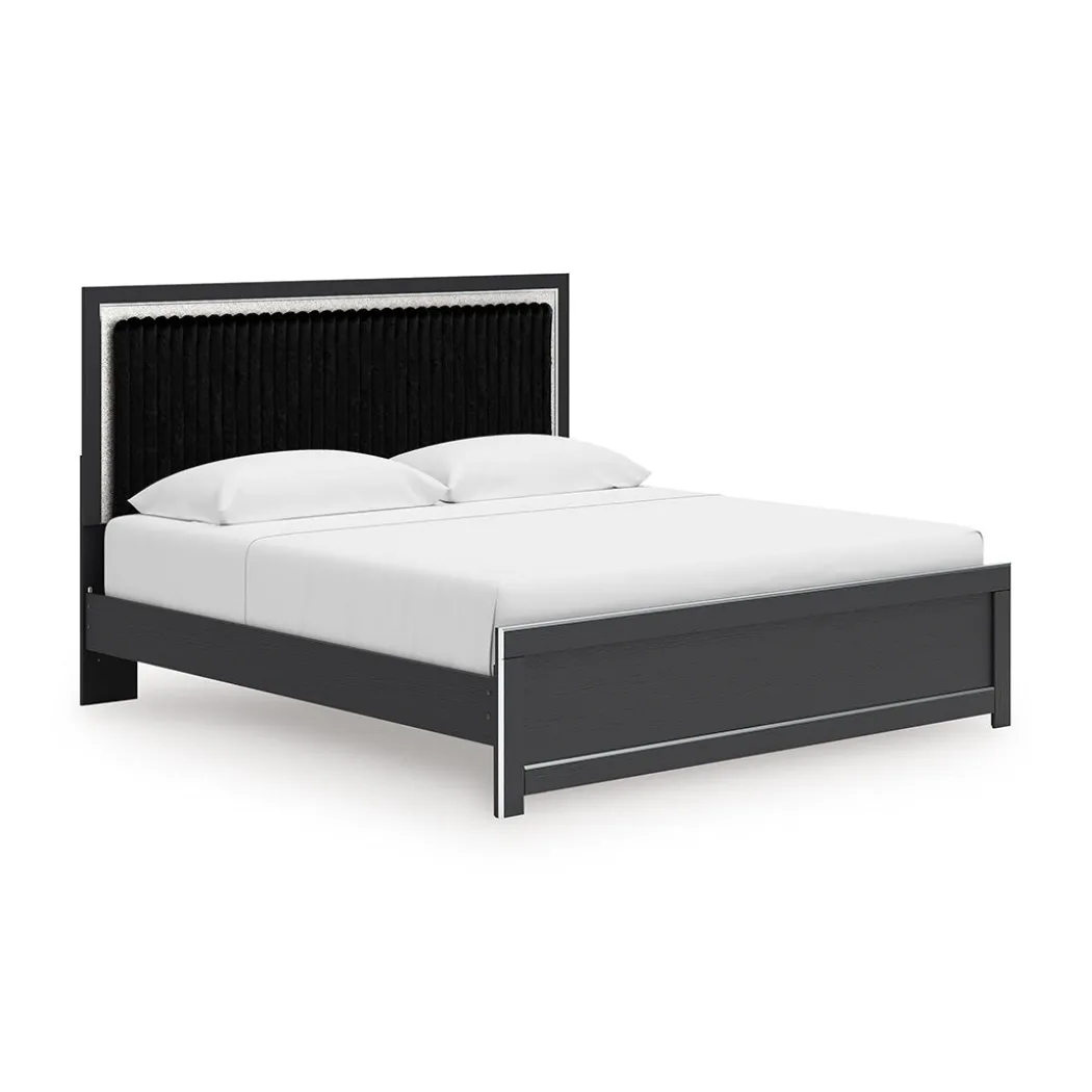 Zuraleus Upholstered Panel Bed