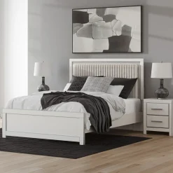 Zuraleus Upholstered Panel Bed