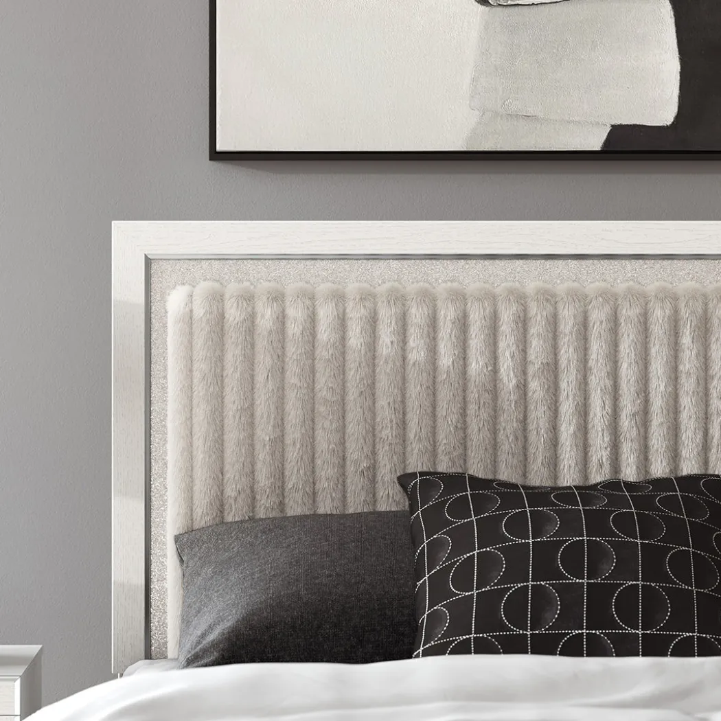 Zuraleus Upholstered Panel Bed