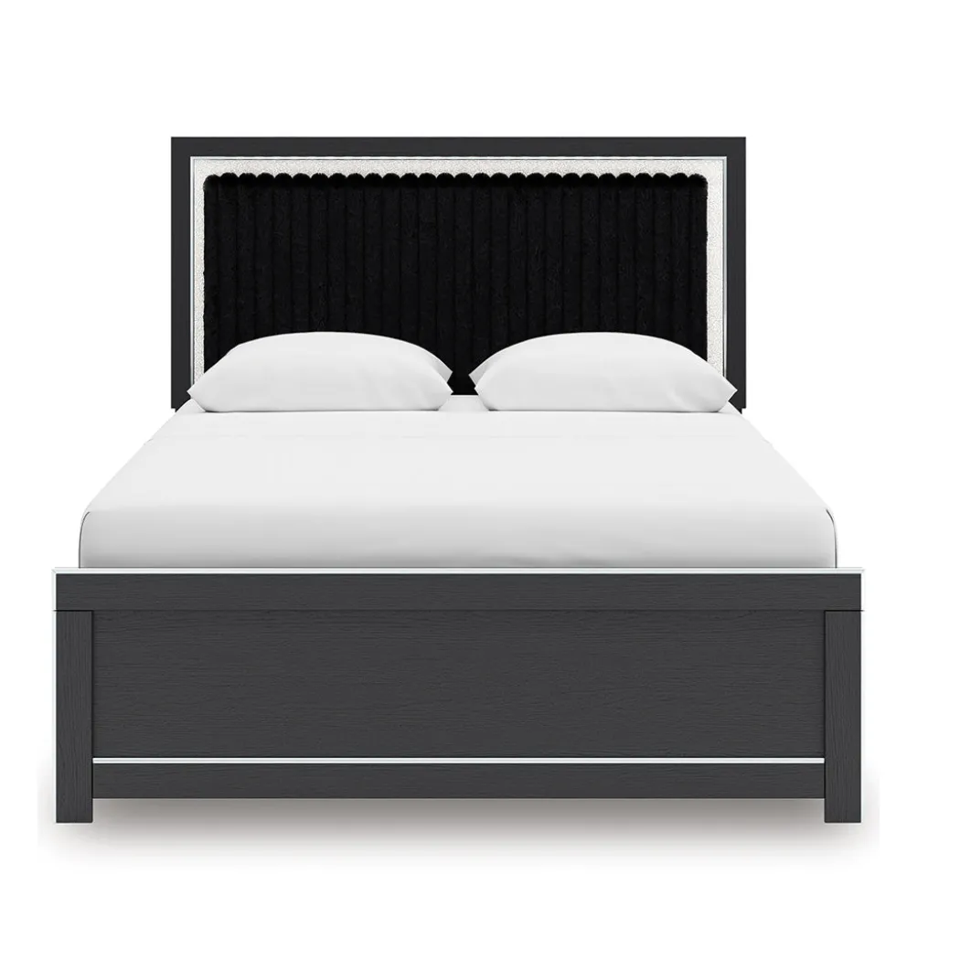 Zuraleus Upholstered Panel Bed